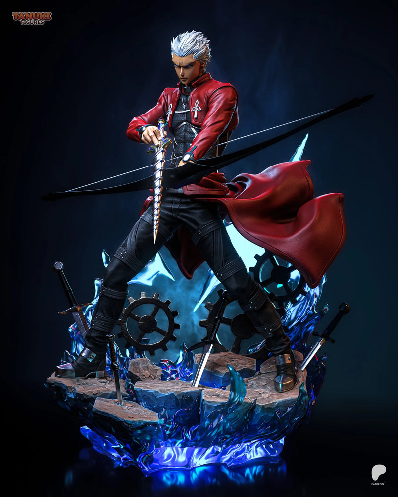 Archer Resin Statue & Bust - Full Size view 2