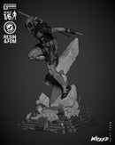 Deadpool 2024 Sculpture resin statue kit view 2