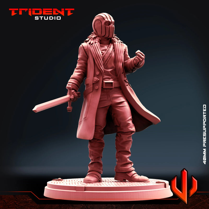 Baron Zemo 2021 - Sculpt A Marvel MCP-compatible 40mm resin proxy miniature by Trident Miniatures - product image 2