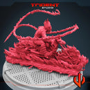 Ghost Rider Marvel MCP-compatible 40mm resin proxy miniature by Trident Miniatures - product image 2