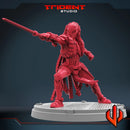 Midnight Angels - Sculpt A Marvel MCP-compatible 40mm resin proxy miniature by Trident Miniatures - product image 2