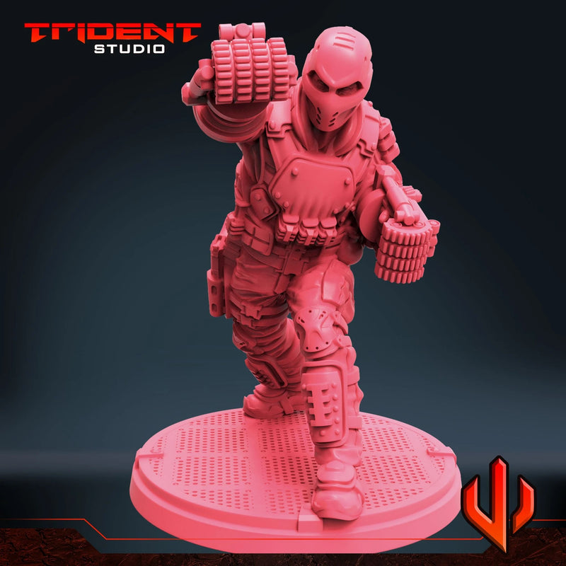 Crossbones Marvel MCP-compatible 40mm resin proxy miniature by Trident Miniatures - product image 2
