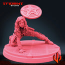 Black Widow Multiverse - Sculpt D Marvel MCP-compatible 40mm resin proxy miniature by Trident Miniatures - product image 2