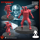 Doom Bot Siege Marvel MCP-compatible 40mm resin proxy miniature by Trident Miniatures - product image 2