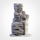 Rocky Mountains 3D printed terrain view 2