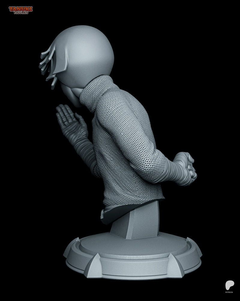 Rock Lee Resin Statue & Bust - Bust view 2