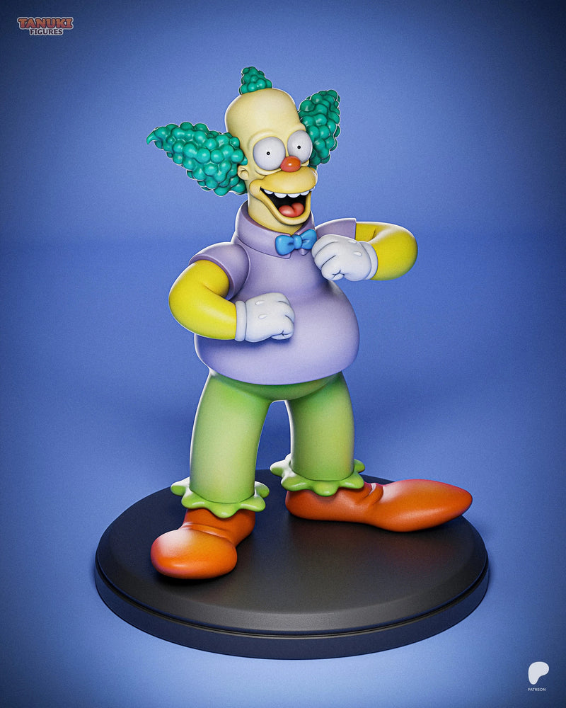 Krusty the Clown Resin Figure - Extra view 2