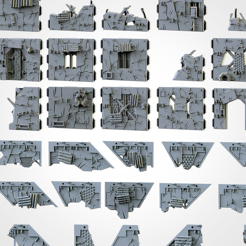 The Last Forts 3D printed terrain view 2