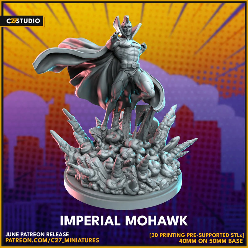 Gladiator Marvel MCP-compatible resin miniature by C27 Studios - product image 2