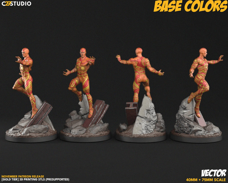 Vector Marvel MCP-compatible resin miniature by C27 Studios - product image 2