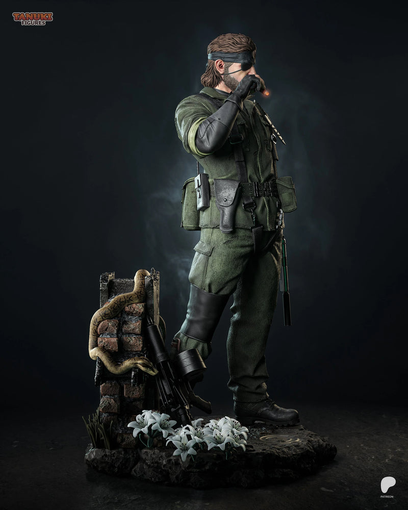 Big Boss Resin Statue & Bust - Full Size view 2