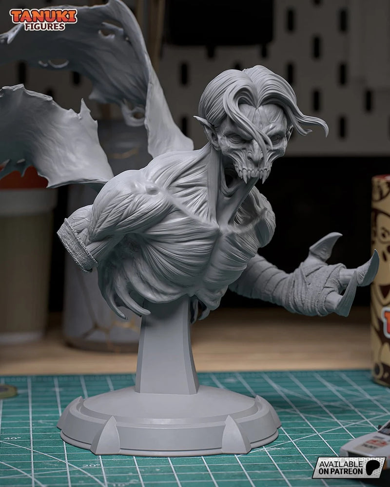 Raziel Resin Statue & Bust - Bust view 2