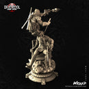 Deadpool Sculpture resin statue kit view 2