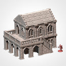 Middle Earth Town 3D printed terrain view 2
