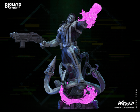 Bishop Sculpture resin statue kit view 2