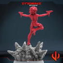 Domino Marvel MCP-compatible 40mm resin proxy miniature by Trident Miniatures - product image 2