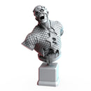 Zombie Captain America Marvel MCP-compatible resin miniature by C27 Studios - product image 2