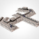 Modular Trenches WWII 3D printed terrain view 2
