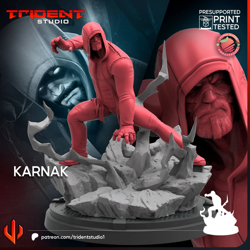 Karnak Marvel MCP-compatible 40mm resin proxy miniature by Trident Miniatures - product image 2