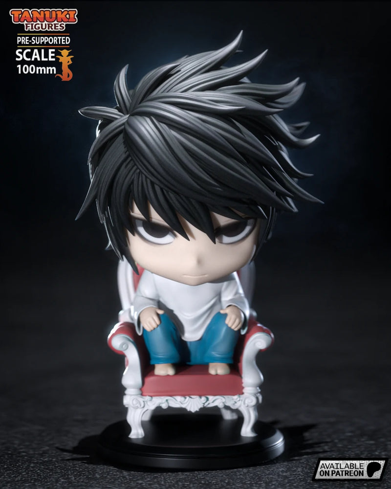 L Chibi Resin Figure - Chibi view 2