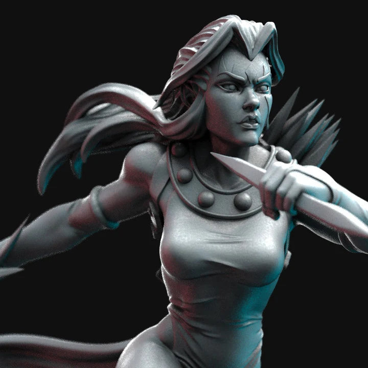 Blink Marvel MCP-compatible resin miniature by C27 Studios - product image 2