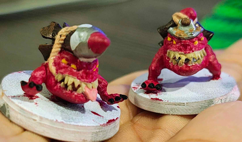 Head Crackaz Mob - DakkaDakka Resin Miniature Accessory - image 2
