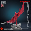 Darkhawk Marvel MCP-compatible 40mm resin proxy miniature by Trident Miniatures - product image 2