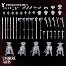 Legio Artemis Eruptrix Squad Build Kit - DakkaDakka Resin Build Kit - image 2