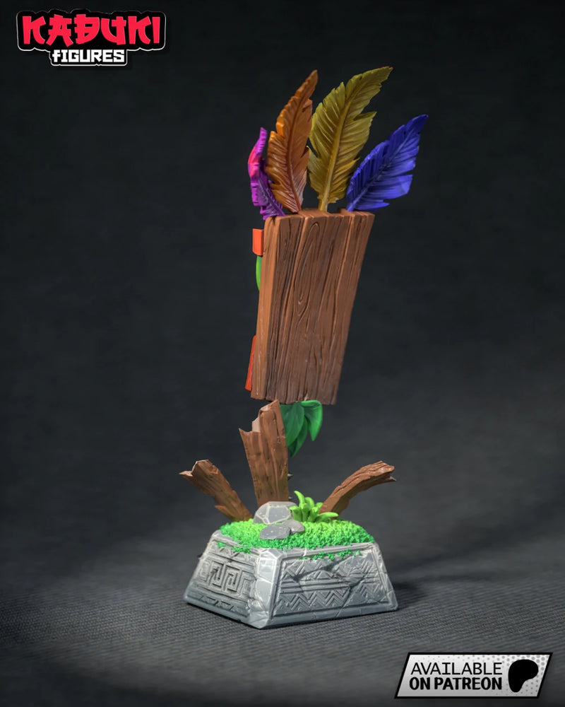 Aku Aku Resin Statue - Full Size view 2