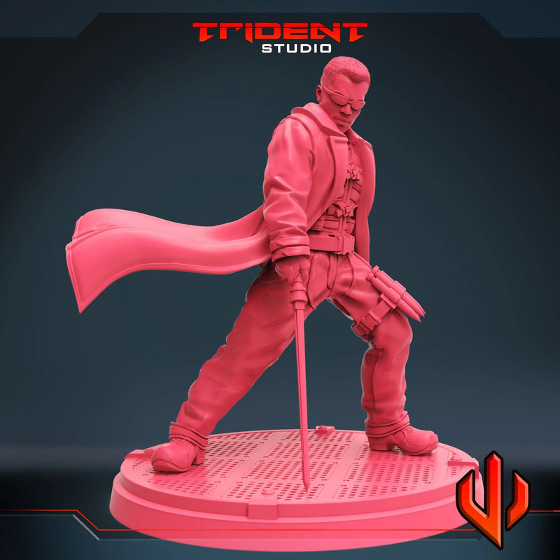 Blade Marvel MCP-compatible 40mm resin proxy miniature by Trident Miniatures - product image 2