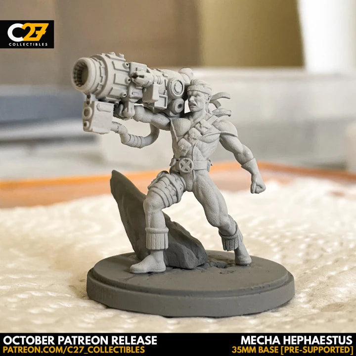 Forge Marvel MCP-compatible resin miniature by C27 Studios - product image 2