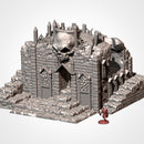 Cursed Mausoleum 3D printed terrain view 2