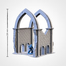 Majestic Ruins 3D printed terrain view 2