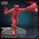 Havok Marvel MCP-compatible 40mm resin proxy miniature by Trident Miniatures - product image 2