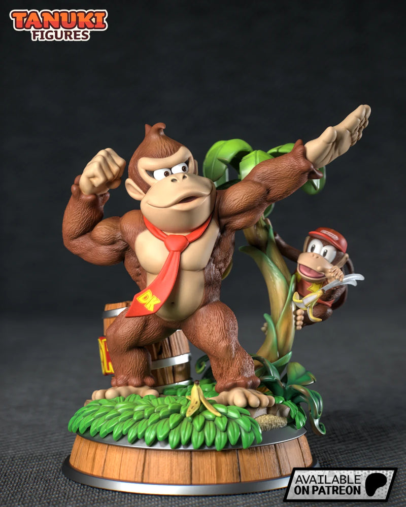 Donkey Kong Resin Diorama - Diorama view 2