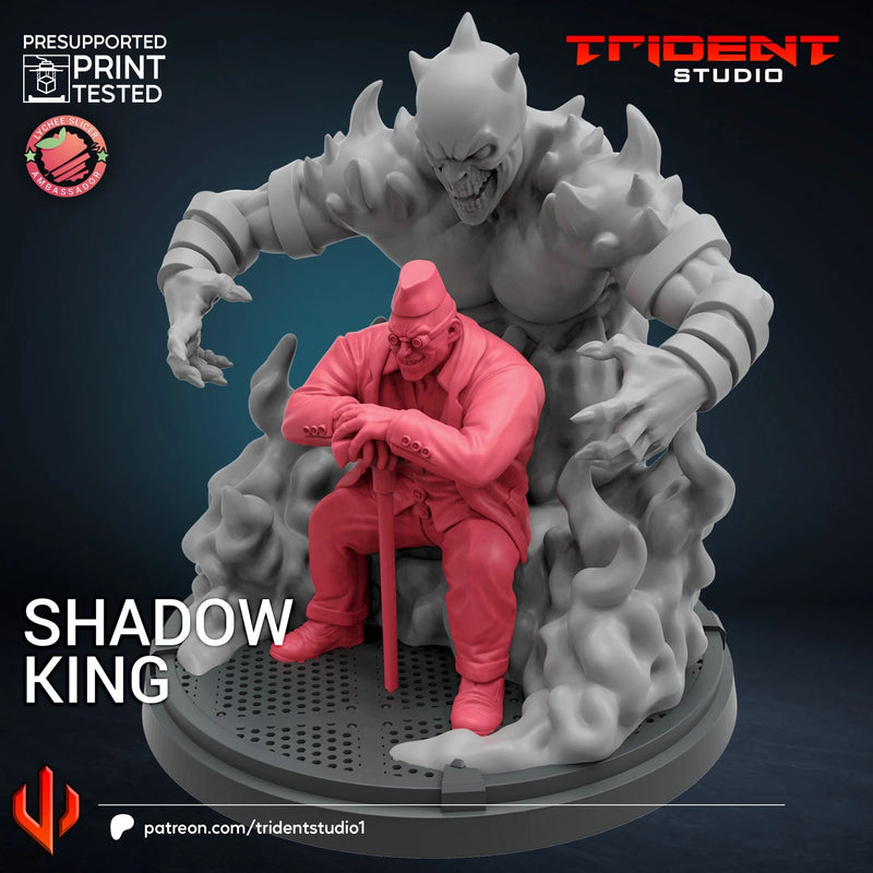 Shadow King Marvel MCP-compatible 40mm resin proxy miniature by Trident Miniatures - product image 2
