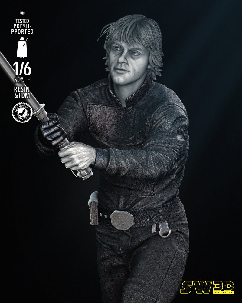 Luke Return of Jedi Sculpture