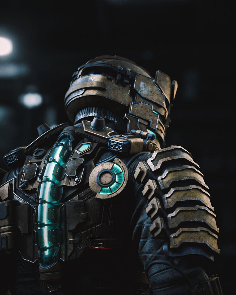 Isaac Clarke Statue - 1/9 Scale
