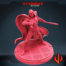 Moon Knight - Sculpt D Marvel MCP-compatible 40mm resin proxy miniature by Trident Miniatures - product image 2