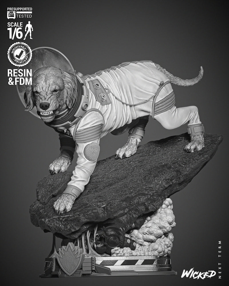 Cosmo Sculpture resin statue kit view 2