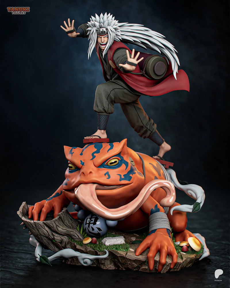 Jiraiya Resin Statue & Bust - Full Size view 2