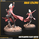 Black Widow Wastelanders Marvel MCP-compatible resin miniature by C27 Studios - product image 2
