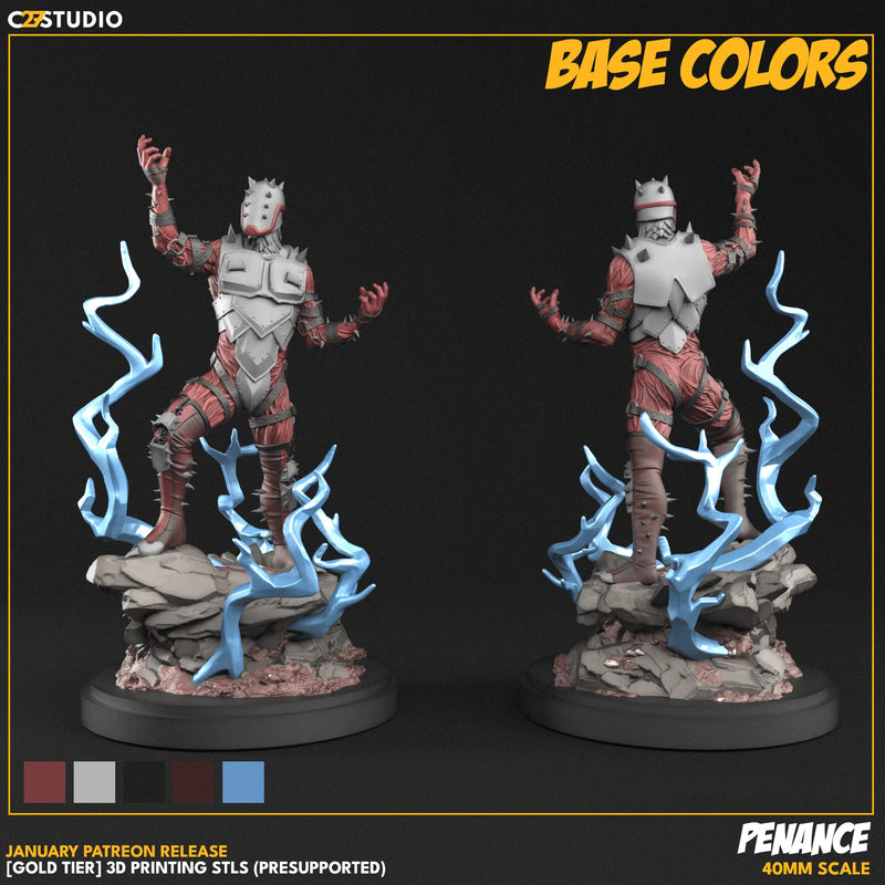 Penance Marvel MCP-compatible resin miniature by C27 Studios - product image 2