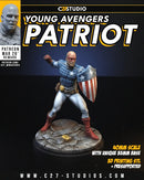Patriot Marvel MCP-compatible resin miniature by C27 Studios - product image 2