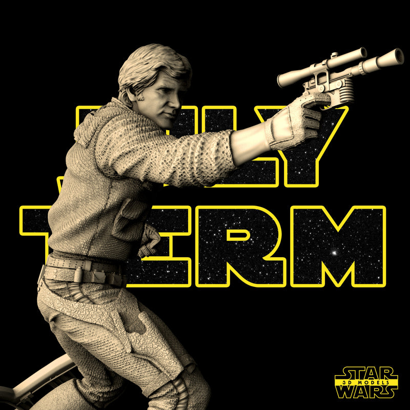 Han Solo Sculpture