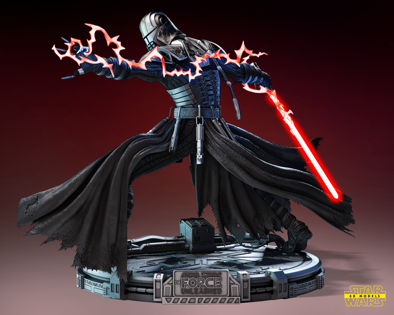 Starkiller Sculpture