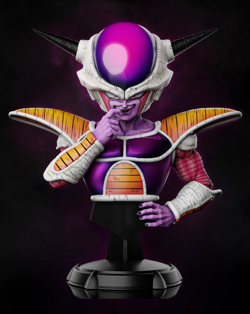 Frieza Resin Statue & Bust - Bust view 2