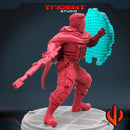 Cable MCU - Sculpt A Marvel MCP-compatible 40mm resin proxy miniature by Trident Miniatures - product image 2