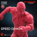 Speed Demon Marvel MCP-compatible 40mm resin proxy miniature by Trident Miniatures - product image 2