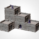 Modular Hive City 3D printed terrain view 2